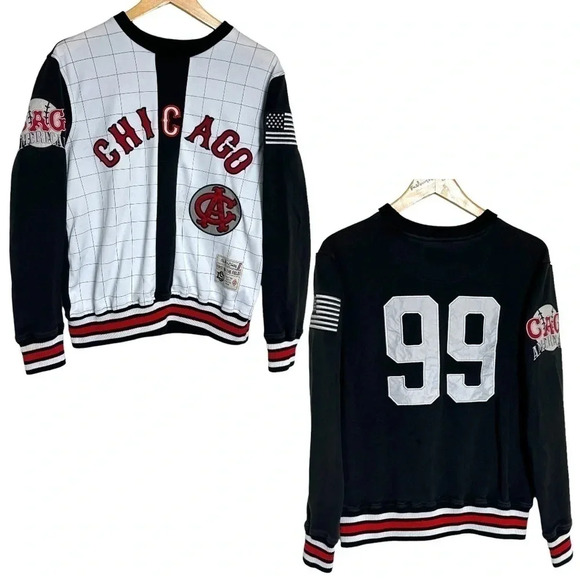 Stall‎ & Dean First on the Field Chicago American Giants S pullover jacket - Picture 1 of 9